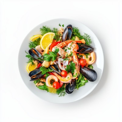 Фирменное блюдо Морской гриль прованс - купить в Луково