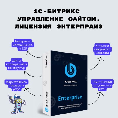 1С-Битрикс: Управление сайтом. Лицензия Энтерпрайз - купить в Луково